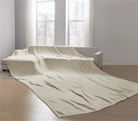 Longer than Long - Coma Inducer Plush Blanket - Desert Taupe
