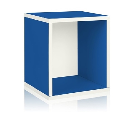 Looks Great In Dorms - Cube Plus Blue - Way Basics Dorm - Great Dorm Storage Supply
