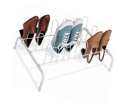 9-Pair Dorm Room Shoe Rack