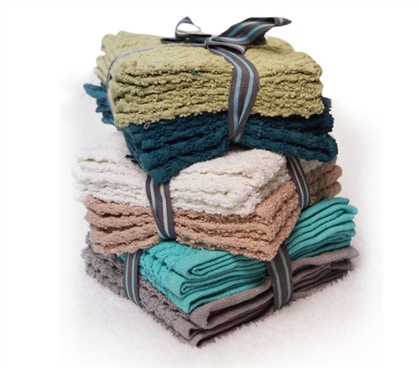 Washcloth Set - Chevron Waves Dorm Products