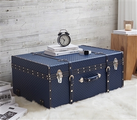 Texture Brand Trunk - Navy Diamond