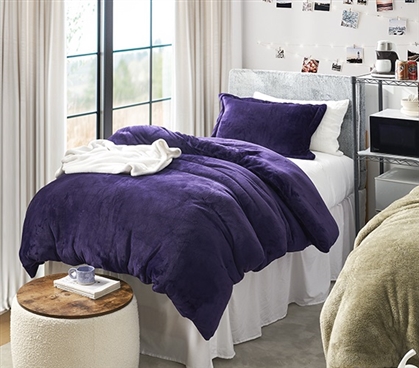 Thicker Than Thick - Coma Inducer Twin XL Comforter with Cover - Parachute Purple