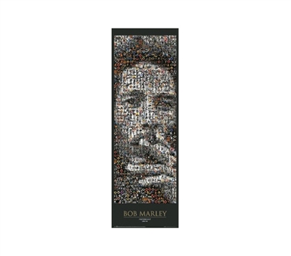 Bob Marley - Photomosaic Dorm Room Poster College Wall Accessory