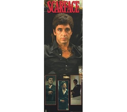 Scarface - Collage Dorm Wall Movie Poster Fun Dorm Decorations