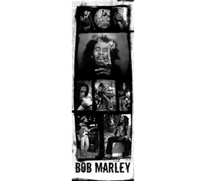 Bob Marley - B & W Collage College Dorm Poster Decor Accessories