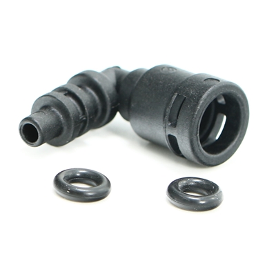 Jura C-D-E-F-S-X Brew Group Drain Valve Connection | Angled Connector | 64114