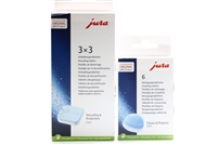 Jura Cleaning & Descaling Tablet Kit | 6 Cleaning Tablets | 9 Descaling Tablets