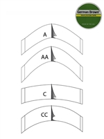 Brown Liner Tape - Contours | Walker Tape