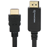 10ft DisplayPort to HDMI Adapter Cable M/M, Black