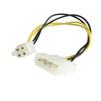 6in LP4 to P4 Auxiliary Power Cable Adapter