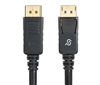 6ft Premium 28AWG DisplayPort 1.2 Male to Male Cable -Support 4K@60Hz- Black