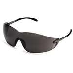 Blackjack Safety Glasses Chrome With Clear Mirror Lens