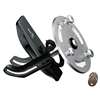 Two Piece Anchor Set With Polished Chrome Mounting Plate