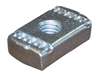 1/4 Plated Channel Nut L/Sprg