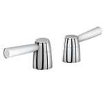*arden Lever Handles Pair Polished Chrome