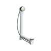 Bath Drain Clearflo Brushed Nickel With PVC Tube
