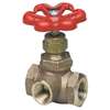 Not For Potable Use 1/4 Bronze 400 # Threaded Sd/Out Globe