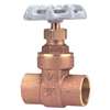 Not For Potable Use 1/2 Brass 200 # Sweat Full Port Gate