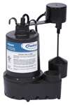 3/10HP Cast Iron Submersible Sump Pump With Vertical Swc