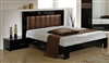 Moon Italian Black and Bronze Queen Size Bedroom