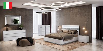 Alba Bedroom w/ Light by Camelgroup â€“ Italy