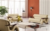 Divani Casa 2033 - Beige Modern Leather Sofa Set by VIG Furniture