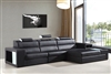 Divani Casa Polaris Mini Brown Sectional Sofa by VIG Furniture