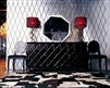 Armani Xavira A&X Casa Luxury Monte Cristo Black Crocodile Lacquer Buffet by VIG Furniture