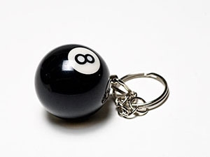 8 Ball Key Chain