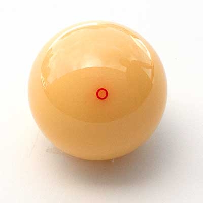 Aramith Red Circle Cue Ball