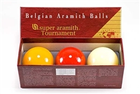 Super Aramith Tournament Carom Ball Set 61.5mm