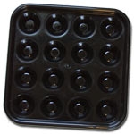 Black Plastic Ball Tray