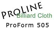 ProLineâ„¢ ProForm 505