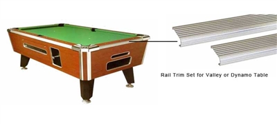 Rail Trim Set for 7' & 8' Valley or Dynamo Tables