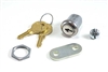 7/8" Tubular Lock with 2 Keys and 1 1/4" Double Ended Cam