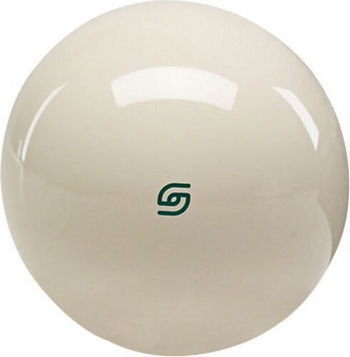 Aramith Tournament Magnetic Cue Ball-Green Logo