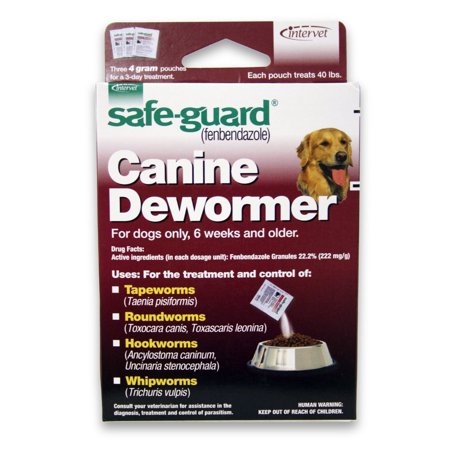 Safe-Guard Canine Dewormer  4gm 40#