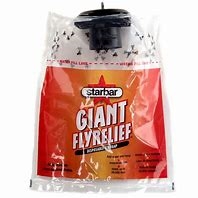 Starbar FlyRelief Disposable Fly Trap with two 30g pouches