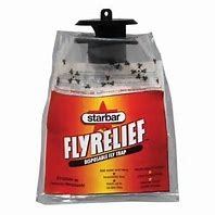 Starbar FlyRelief Disposable Fly Trap with one 30g pouch