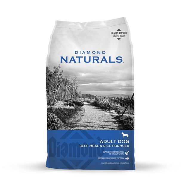 Diamond Naturals Beef & Rice 40#