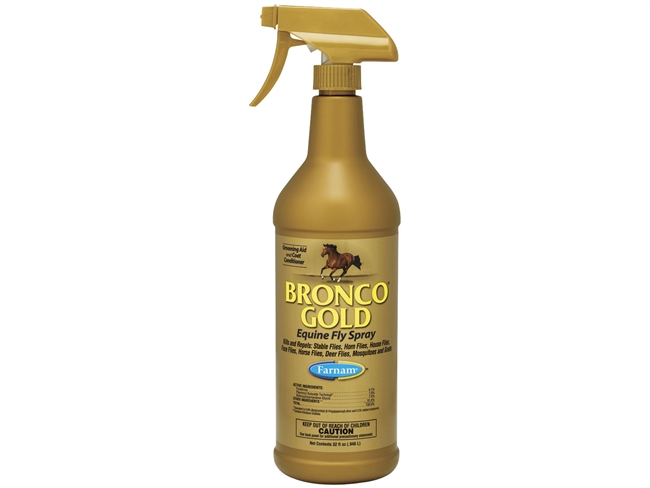 Bronco Gold Equine Fly Spray 1 Qt