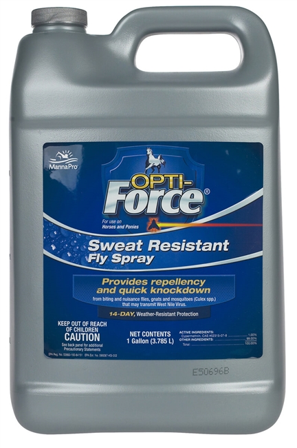 Opti-Force Sweat Resistant Fly Spray 1 Gal