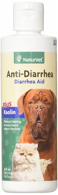 NaturVet Anti-Diarrhea Diarrhea Aid plus Kaolin 8 fl oz