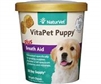 NaturVet VitaPet Puppy Plus Breath Aid 60 Chewable Tabs 6.3oz.