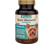 NaturVet Quiet Moments Calming Aid Plus Melatonin 30 Chewable Tabs 3.1oz.