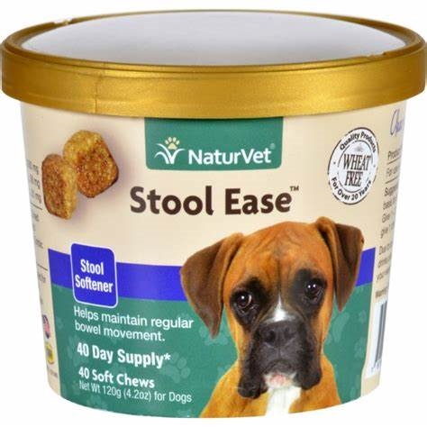 NaturVet Stool Ease Stool Softener 40 Chews