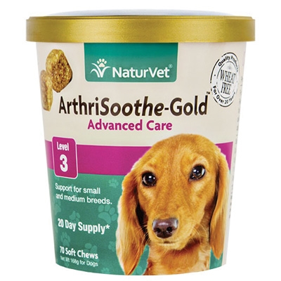 NaturVet Advanced Care ArthriSoothe-Gold Level 3