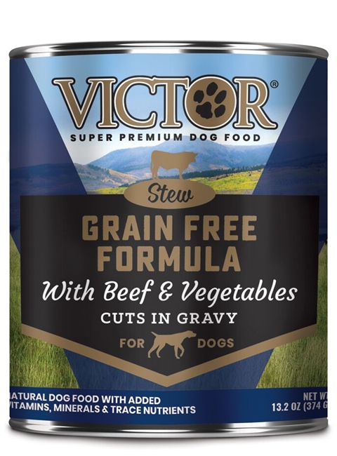 Victor Grain Free Beef & Vegetable in Gravy 13.2OZ