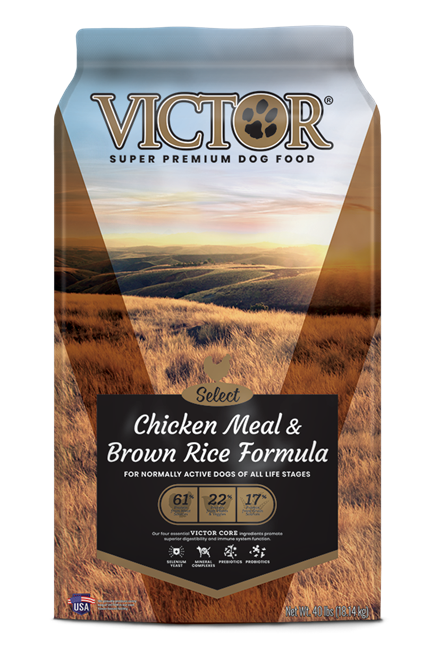 Victor Chicken Meal & Brown Rice 40#