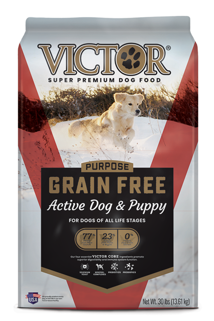 Victor Grain Free Active Dog & Puppy 30#